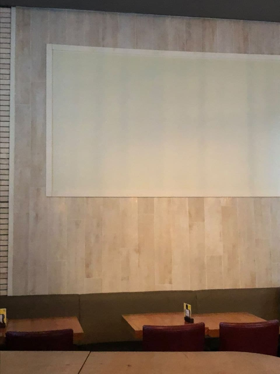 Commercial Feature Wall — Corridor feature, large-format