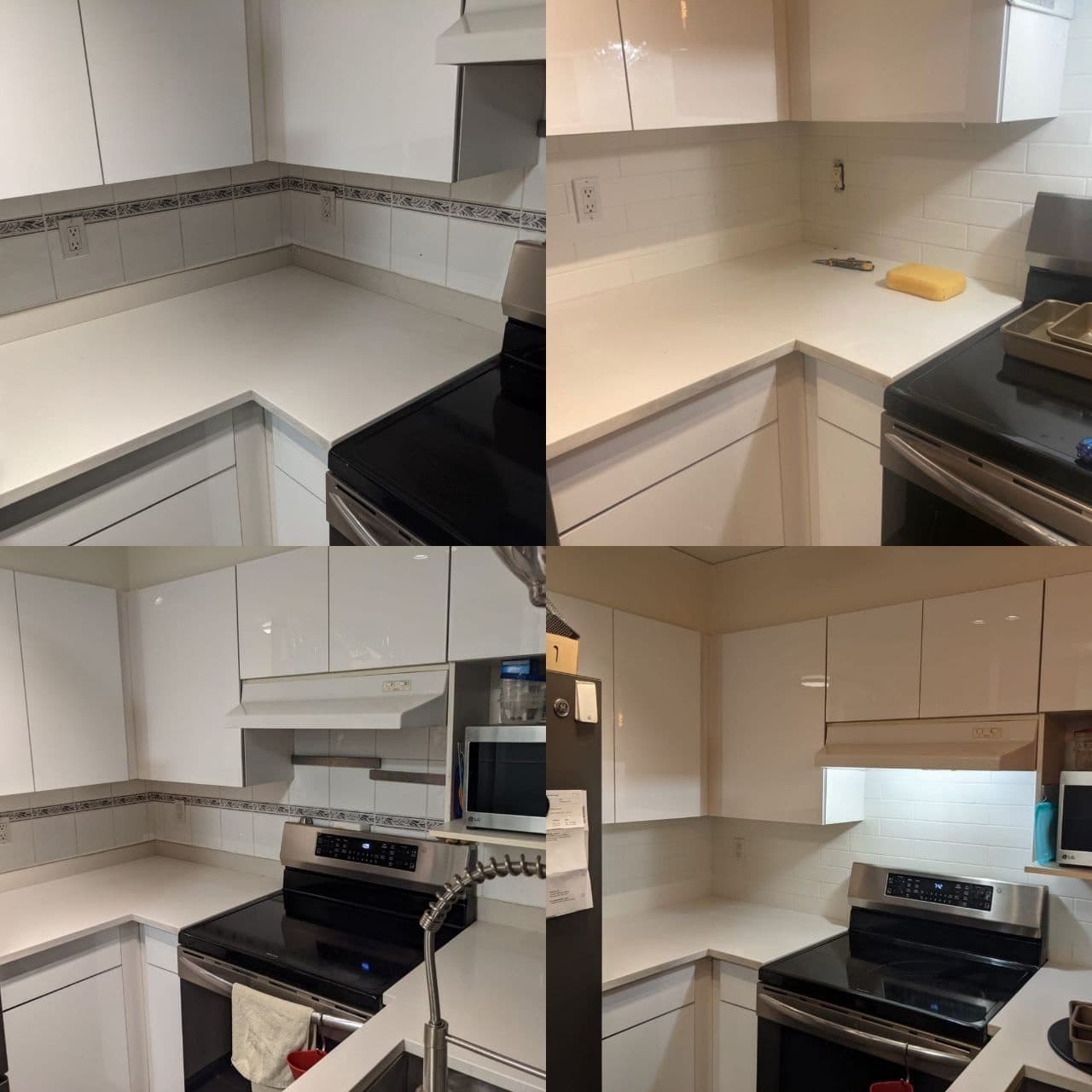 Full Kitchen Reno — Backsplash & floor package